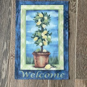 Garden Flag—Lemon Tree Welcome